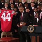 Playoff Champion Ohio State Visits The White House